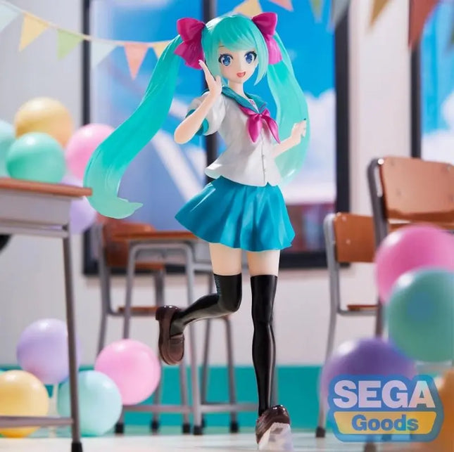Hatsune Miku Figure – 16th Anniversary KEI Ver. | Luminasta Series (SEGA) Anime Collectible - OrbiTopia
