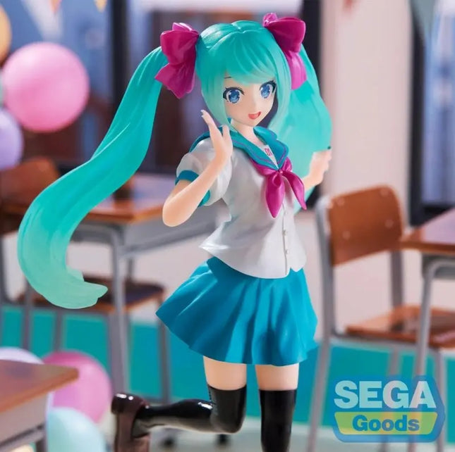 Hatsune Miku Figure – 16th Anniversary KEI Ver. | Luminasta Series (SEGA) Anime Collectible - OrbiTopia