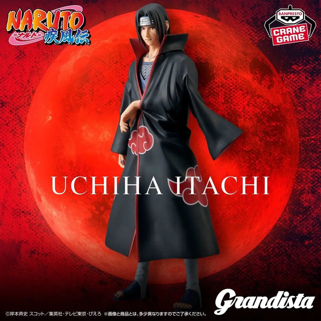 Itachi Uchiha Grandista Anime Figure – Naruto Shippuden | 28cm Banpresto Collectible - OrbiTopia