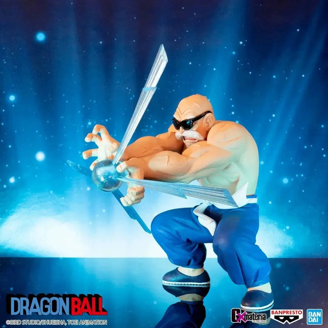Master Roshi Kamehameha Anime Figure – Dragon Ball | 15cm Banpresto Collectible - OrbiTopia