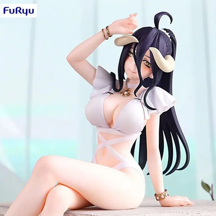 Overlord Figure – Albedo Swimsuit Ver. | 16cm Noodle Stopper (FuRyu) Anime Collectible - OrbiTopia