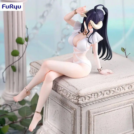 Overlord Figure – Albedo Swimsuit Ver. | 16cm Noodle Stopper (FuRyu) Anime Collectible - OrbiTopia