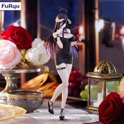 Overlord Figure – Albedo in Mini Dress | 21cm Trio - Try - iT Series (FuRyu) Anime Collectible - OrbiTopia