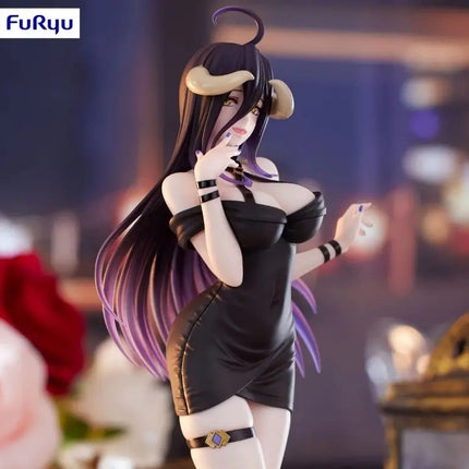 Overlord Figure – Albedo in Mini Dress | 21cm Trio - Try - iT Series (FuRyu) Anime Collectible - OrbiTopia