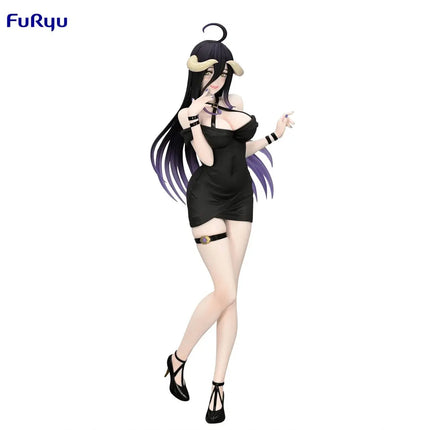 Overlord Figure – Albedo in Mini Dress | 21cm Trio - Try - iT Series (FuRyu) Anime Collectible - OrbiTopia