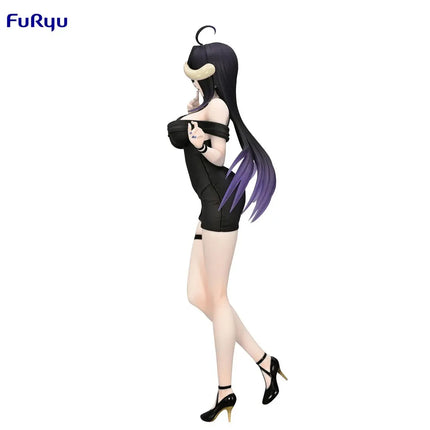 Overlord Figure – Albedo in Mini Dress | 21cm Trio - Try - iT Series (FuRyu) Anime Collectible - OrbiTopia