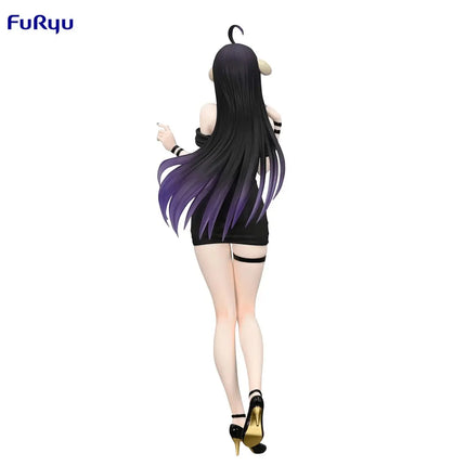 Overlord Figure – Albedo in Mini Dress | 21cm Trio - Try - iT Series (FuRyu) Anime Collectible - OrbiTopia