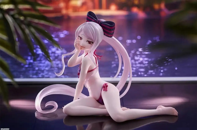 Overlord – Shalltear Swimsuit – Desktop Cute Figure (Taito) | Anime Figure OrbiTopia