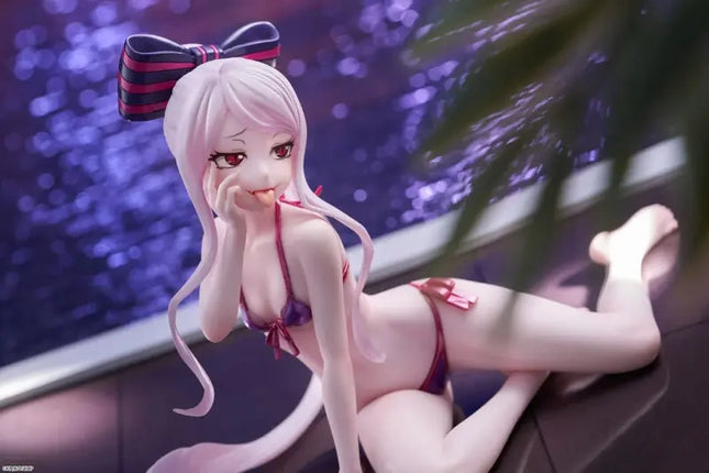 Overlord – Shalltear Swimsuit – Desktop Cute Figure (Taito) | Anime Figure OrbiTopia