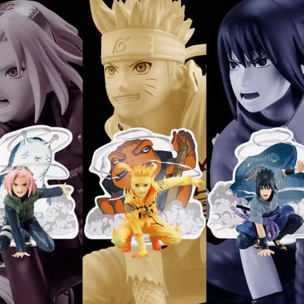Sasuke Uchiha Anime Figure with Manda – 10cm Premium Naruto Collectible - OrbiTopia