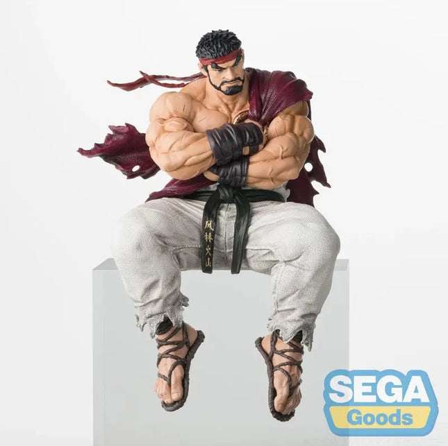 Street Fighter – Ryu PM Perching Figure by SEGA – Classic Fighter Pose OrbiTopia